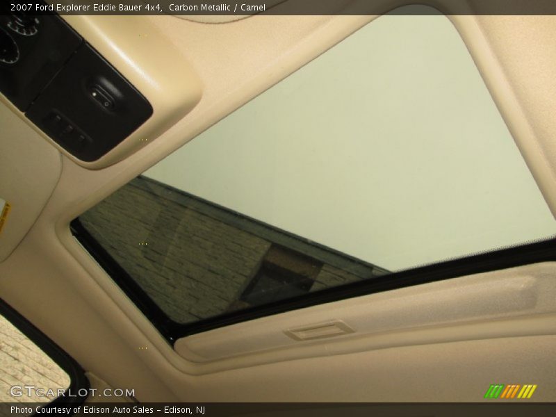 Carbon Metallic / Camel 2007 Ford Explorer Eddie Bauer 4x4