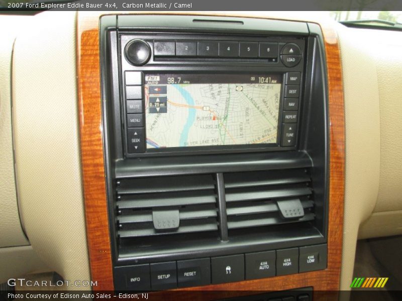Carbon Metallic / Camel 2007 Ford Explorer Eddie Bauer 4x4