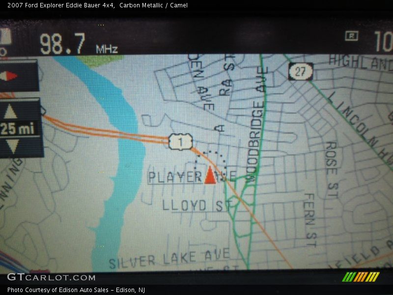 Carbon Metallic / Camel 2007 Ford Explorer Eddie Bauer 4x4
