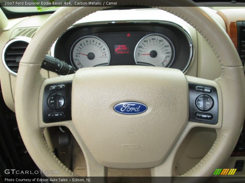 Carbon Metallic / Camel 2007 Ford Explorer Eddie Bauer 4x4