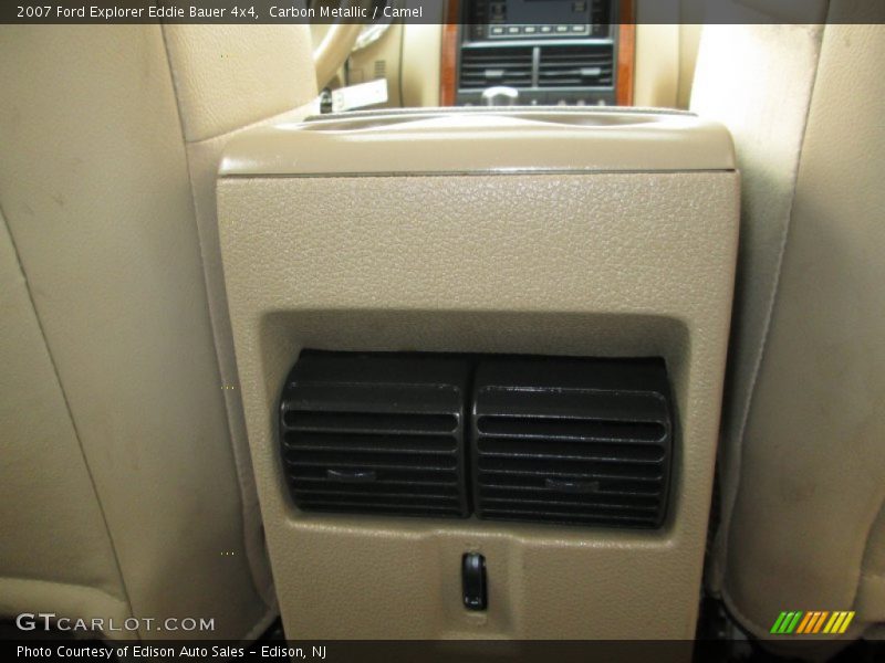 Carbon Metallic / Camel 2007 Ford Explorer Eddie Bauer 4x4