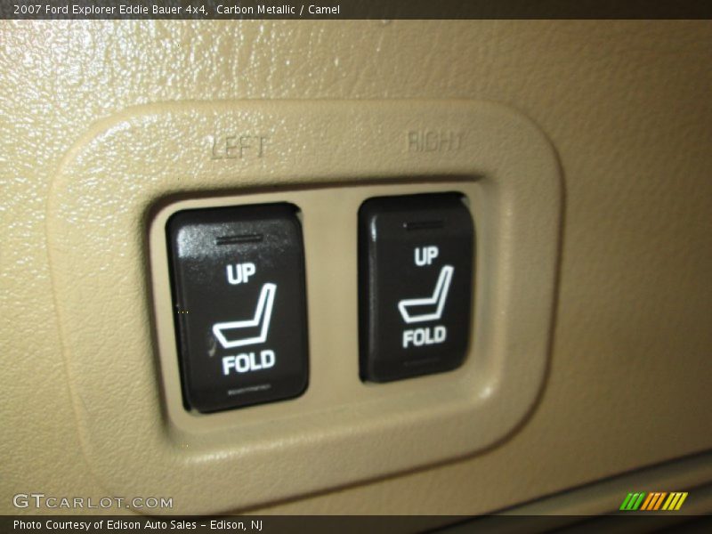 Carbon Metallic / Camel 2007 Ford Explorer Eddie Bauer 4x4