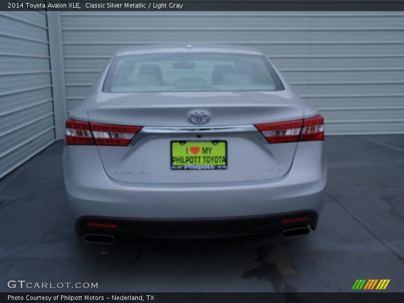 Classic Silver Metallic / Light Gray 2014 Toyota Avalon XLE