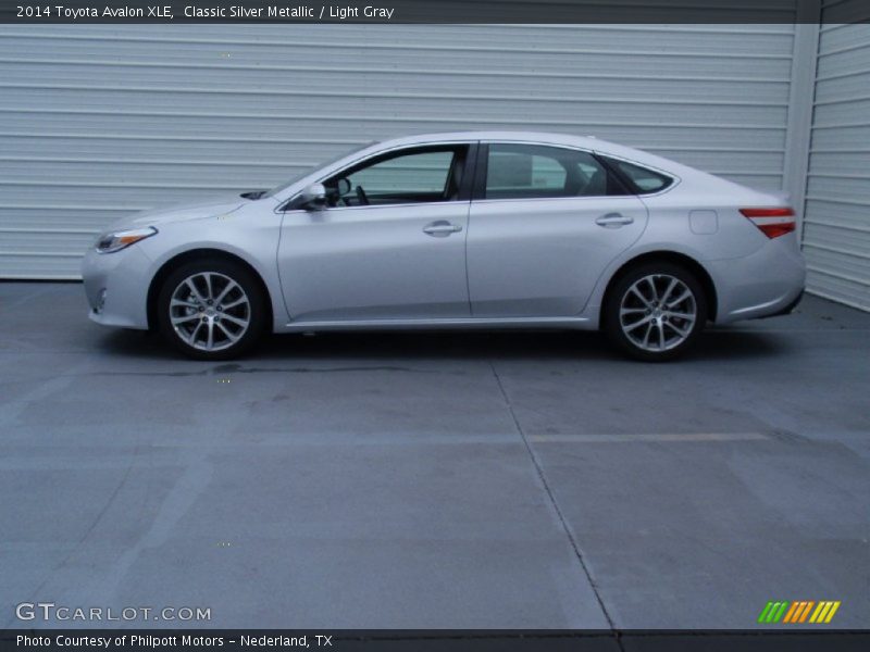 Classic Silver Metallic / Light Gray 2014 Toyota Avalon XLE