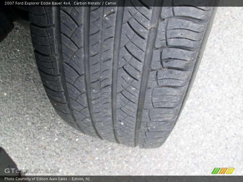 Carbon Metallic / Camel 2007 Ford Explorer Eddie Bauer 4x4