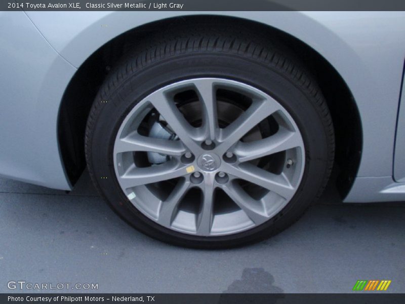 Classic Silver Metallic / Light Gray 2014 Toyota Avalon XLE