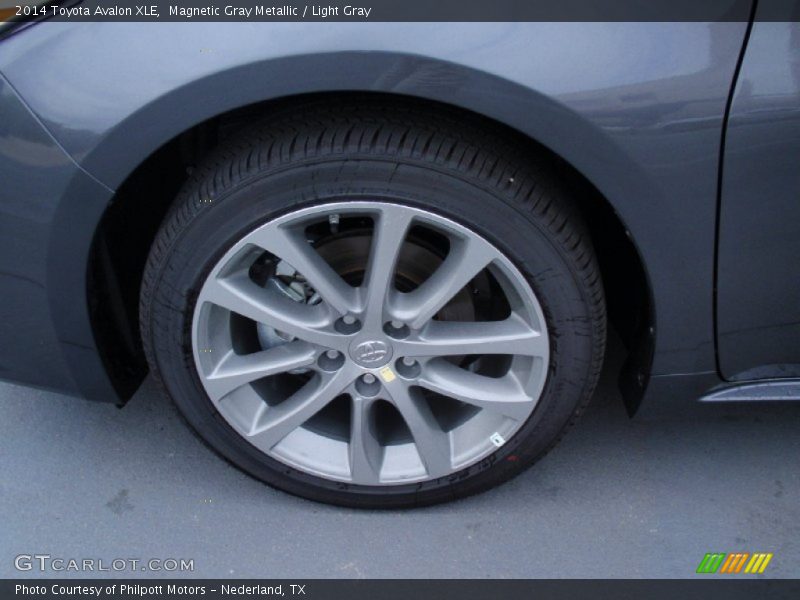 Magnetic Gray Metallic / Light Gray 2014 Toyota Avalon XLE
