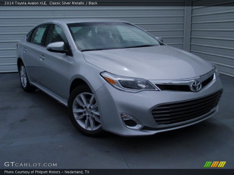 Classic Silver Metallic / Black 2014 Toyota Avalon XLE