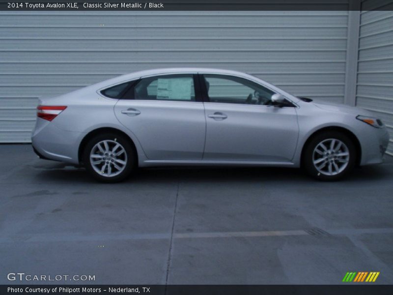 Classic Silver Metallic / Black 2014 Toyota Avalon XLE