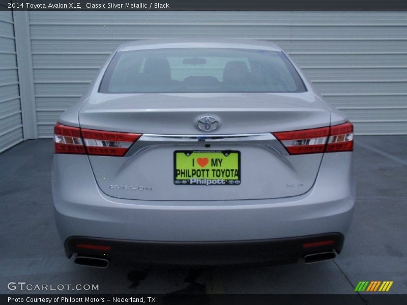 Classic Silver Metallic / Black 2014 Toyota Avalon XLE