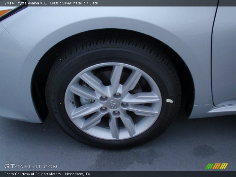 Classic Silver Metallic / Black 2014 Toyota Avalon XLE