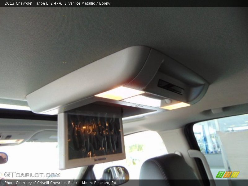 Silver Ice Metallic / Ebony 2013 Chevrolet Tahoe LTZ 4x4