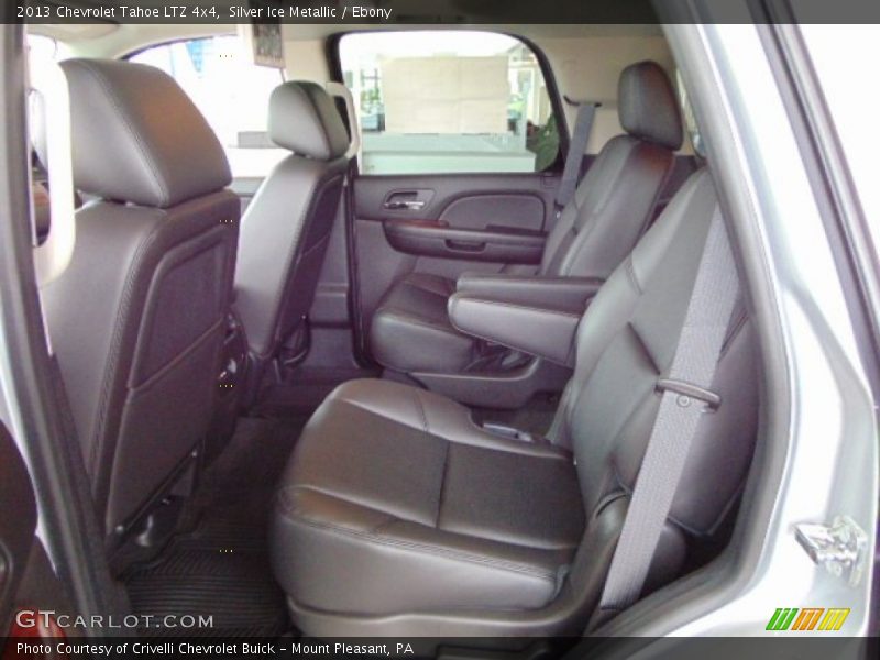 Silver Ice Metallic / Ebony 2013 Chevrolet Tahoe LTZ 4x4