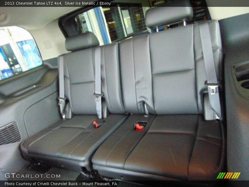 Silver Ice Metallic / Ebony 2013 Chevrolet Tahoe LTZ 4x4