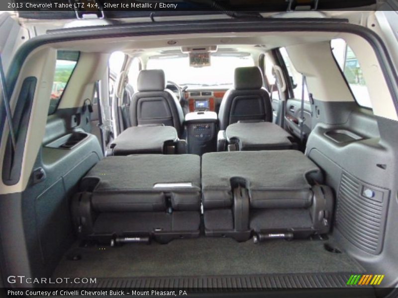 Silver Ice Metallic / Ebony 2013 Chevrolet Tahoe LTZ 4x4