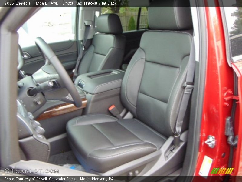 Crystal Red Tintcoat / Jet Black 2015 Chevrolet Tahoe LT 4WD