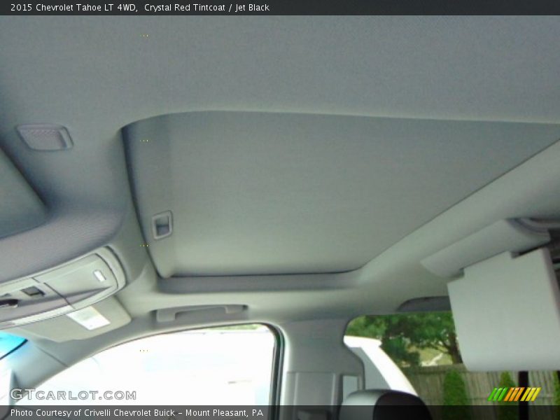 Crystal Red Tintcoat / Jet Black 2015 Chevrolet Tahoe LT 4WD