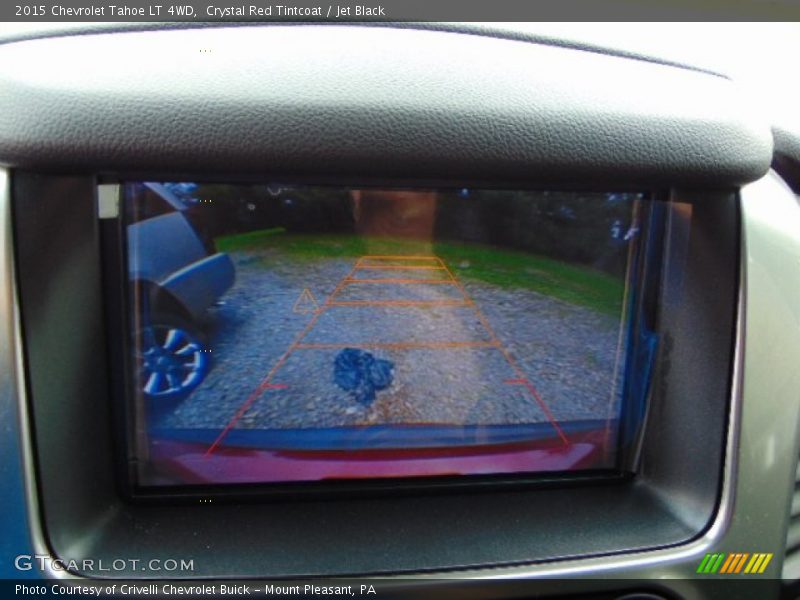 Crystal Red Tintcoat / Jet Black 2015 Chevrolet Tahoe LT 4WD