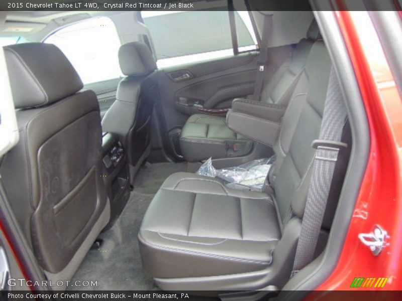 Crystal Red Tintcoat / Jet Black 2015 Chevrolet Tahoe LT 4WD