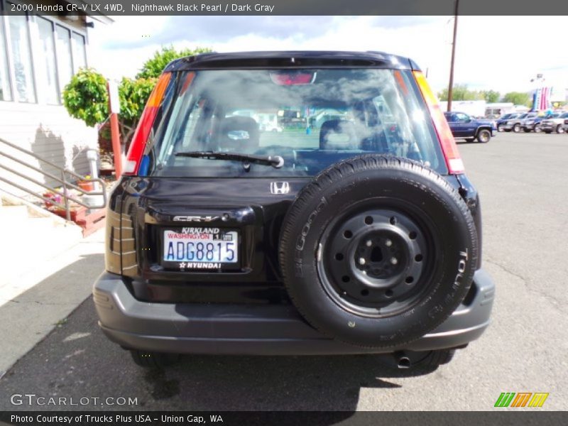 Nighthawk Black Pearl / Dark Gray 2000 Honda CR-V LX 4WD