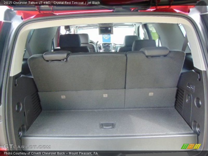Crystal Red Tintcoat / Jet Black 2015 Chevrolet Tahoe LT 4WD