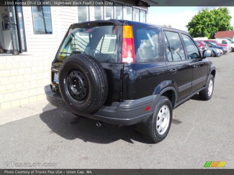Nighthawk Black Pearl / Dark Gray 2000 Honda CR-V LX 4WD