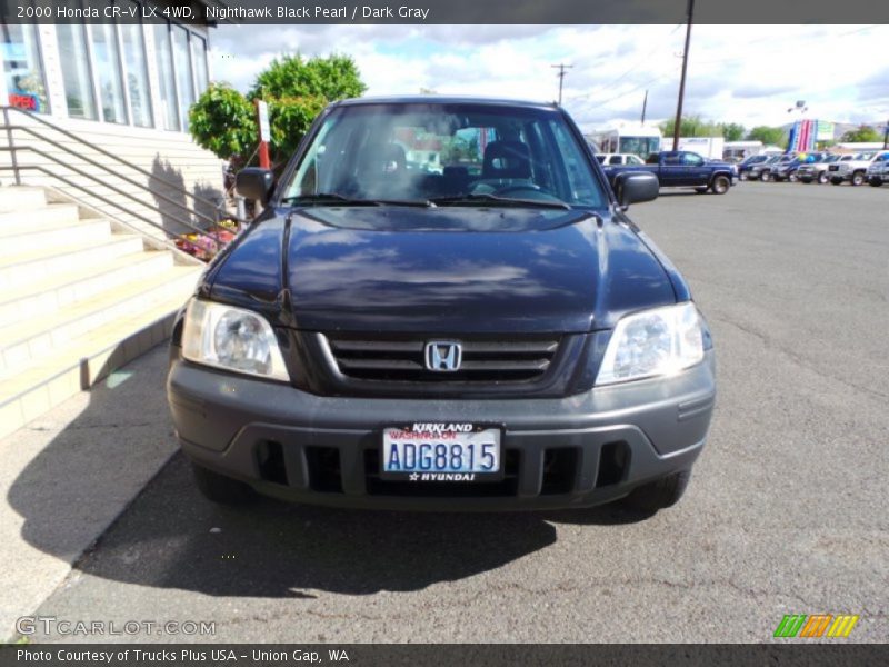 Nighthawk Black Pearl / Dark Gray 2000 Honda CR-V LX 4WD