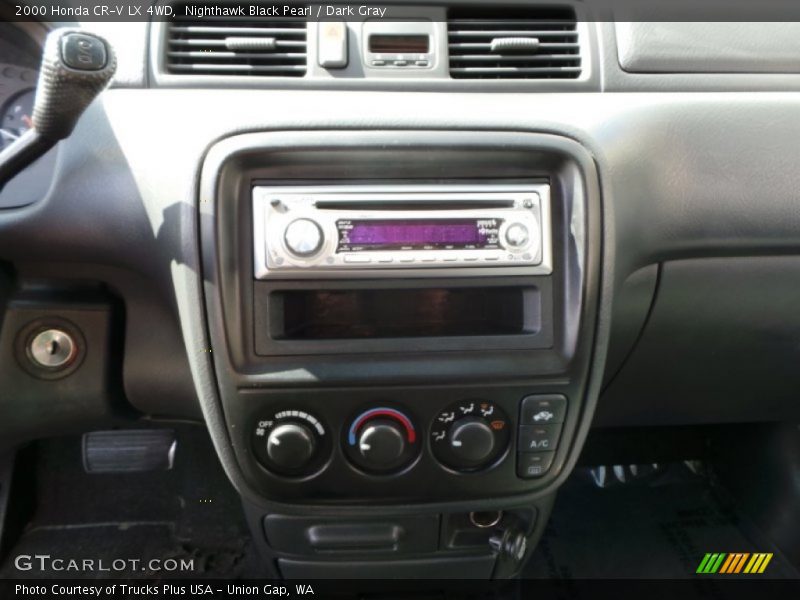 Nighthawk Black Pearl / Dark Gray 2000 Honda CR-V LX 4WD