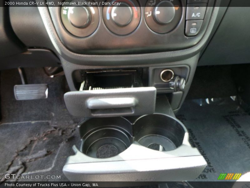 Nighthawk Black Pearl / Dark Gray 2000 Honda CR-V LX 4WD