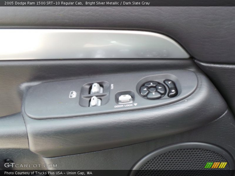 Bright Silver Metallic / Dark Slate Gray 2005 Dodge Ram 1500 SRT-10 Regular Cab