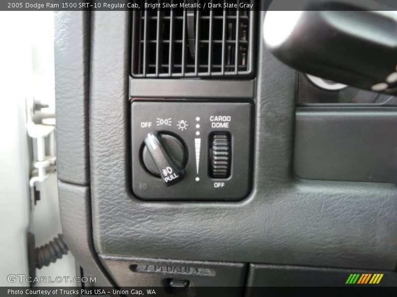 Bright Silver Metallic / Dark Slate Gray 2005 Dodge Ram 1500 SRT-10 Regular Cab