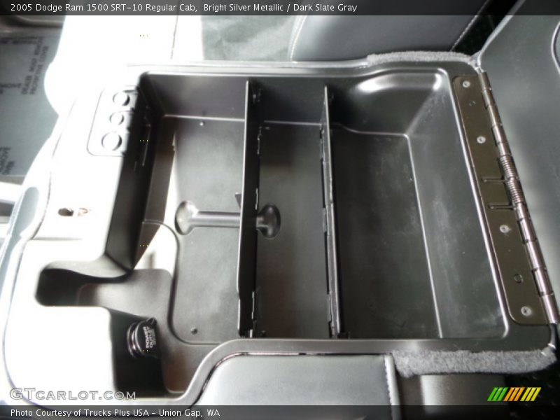 Bright Silver Metallic / Dark Slate Gray 2005 Dodge Ram 1500 SRT-10 Regular Cab