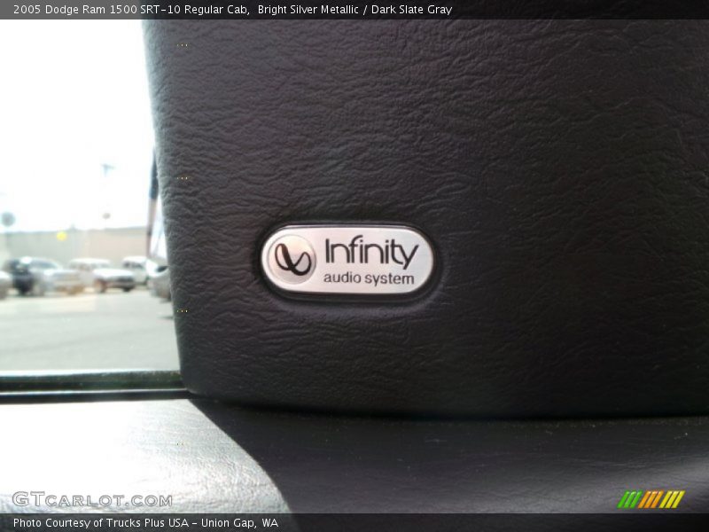 Bright Silver Metallic / Dark Slate Gray 2005 Dodge Ram 1500 SRT-10 Regular Cab