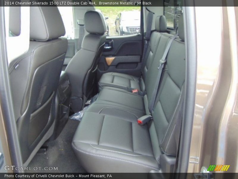 Rear Seat of 2014 Silverado 1500 LTZ Double Cab 4x4