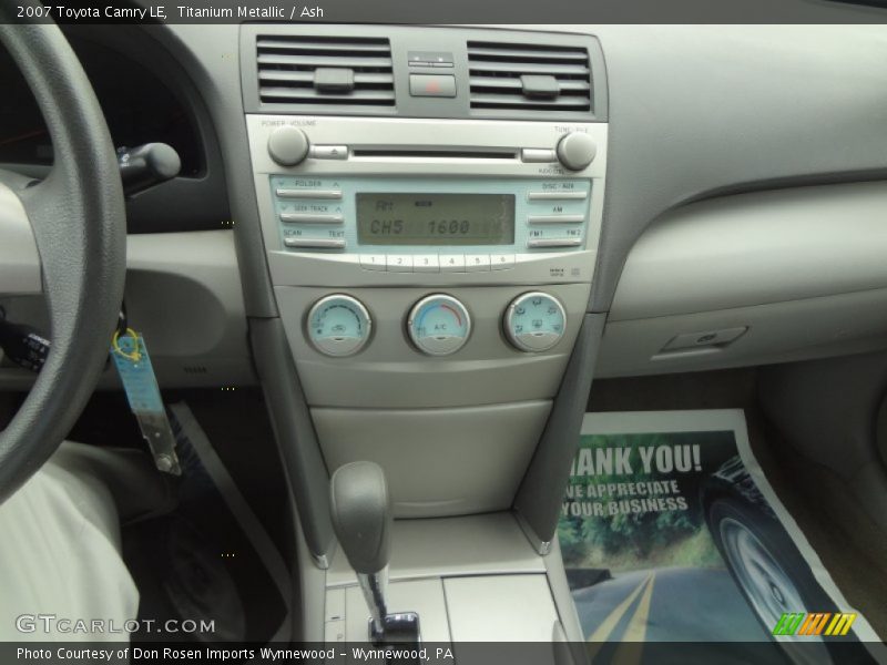 Titanium Metallic / Ash 2007 Toyota Camry LE