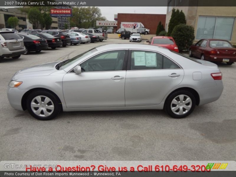 Titanium Metallic / Ash 2007 Toyota Camry LE