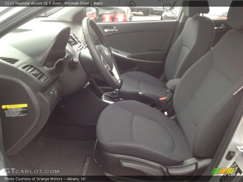 Ironman Silver / Black 2013 Hyundai Accent SE 5 Door