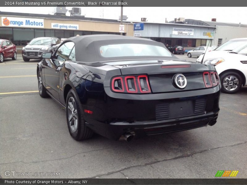 Black / Charcoal Black 2014 Ford Mustang V6 Premium Convertible