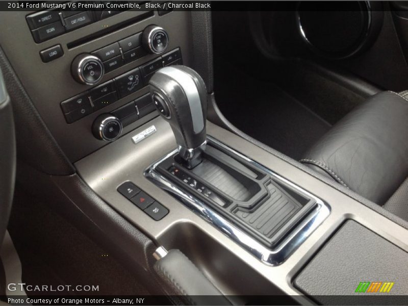 Black / Charcoal Black 2014 Ford Mustang V6 Premium Convertible