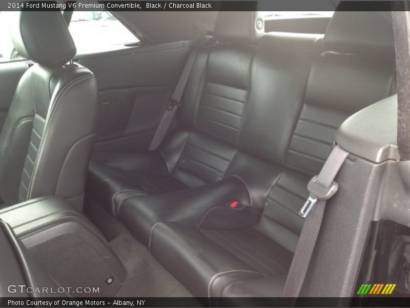 Black / Charcoal Black 2014 Ford Mustang V6 Premium Convertible
