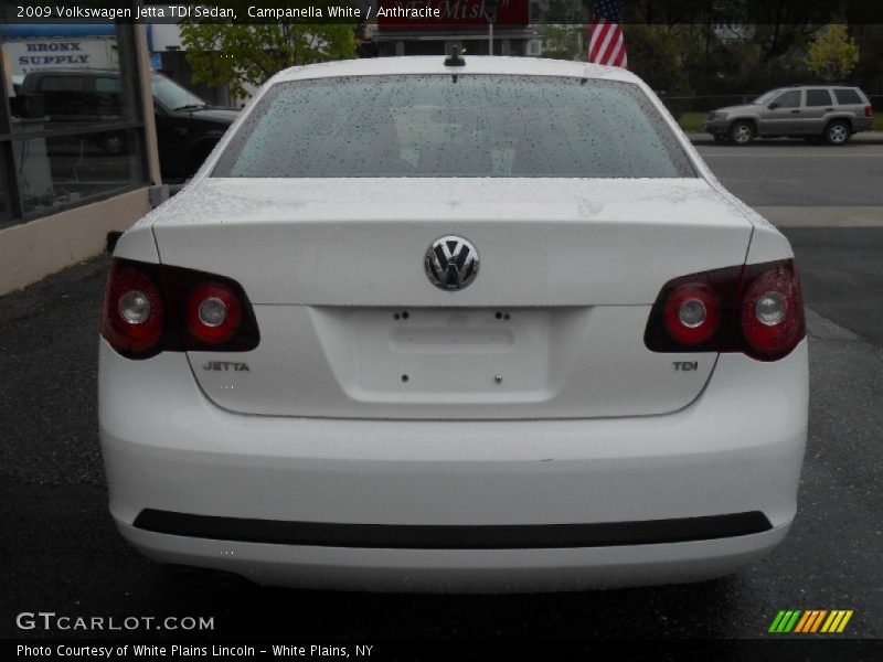 Campanella White / Anthracite 2009 Volkswagen Jetta TDI Sedan