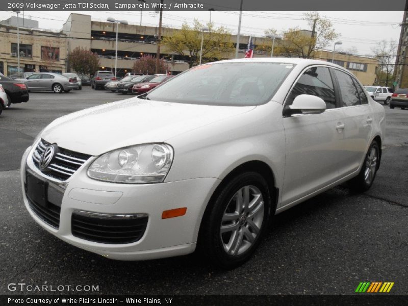 Front 3/4 View of 2009 Jetta TDI Sedan