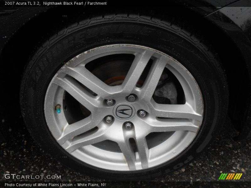 Nighthawk Black Pearl / Parchment 2007 Acura TL 3.2
