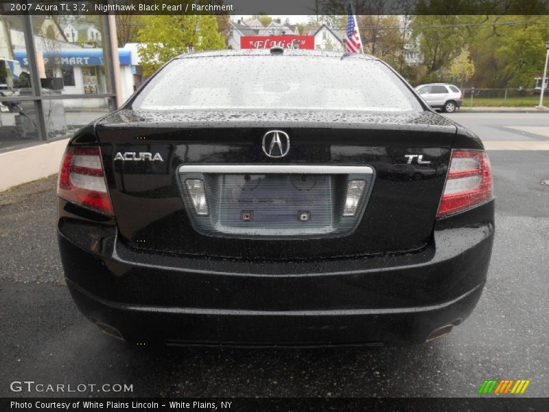 Nighthawk Black Pearl / Parchment 2007 Acura TL 3.2