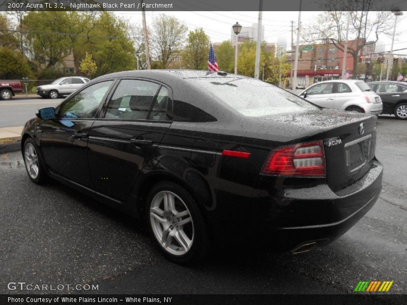 Nighthawk Black Pearl / Parchment 2007 Acura TL 3.2