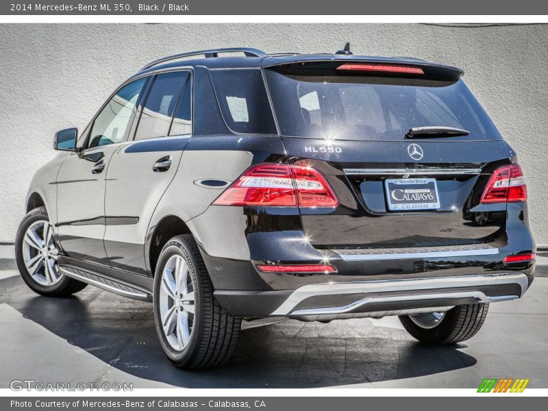 Black / Black 2014 Mercedes-Benz ML 350