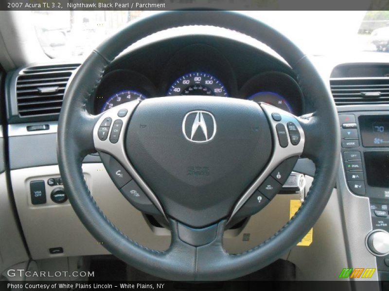Nighthawk Black Pearl / Parchment 2007 Acura TL 3.2