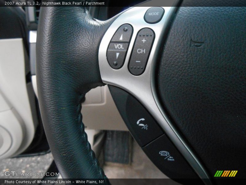 Nighthawk Black Pearl / Parchment 2007 Acura TL 3.2