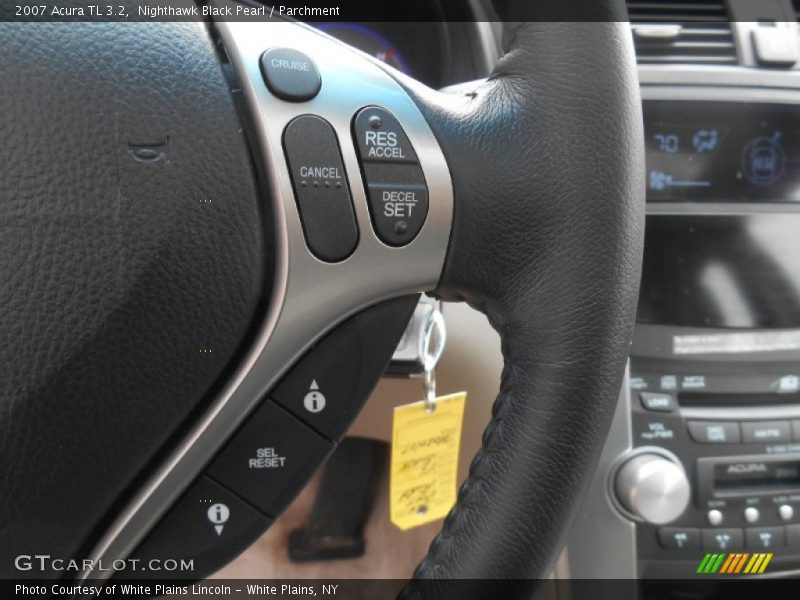 Nighthawk Black Pearl / Parchment 2007 Acura TL 3.2