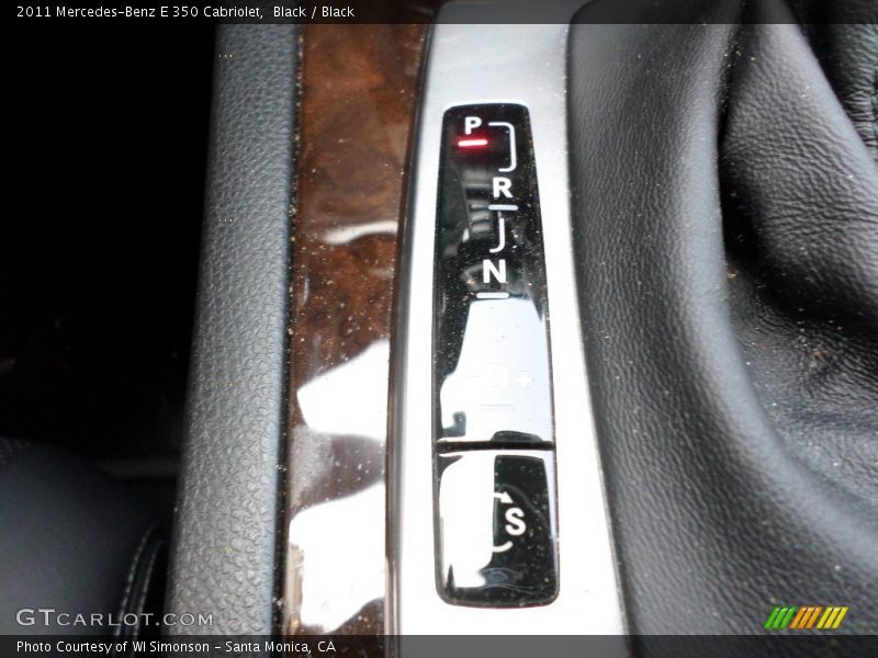 Black / Black 2011 Mercedes-Benz E 350 Cabriolet